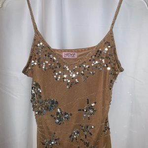 Gold club top